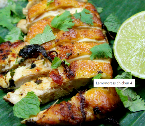 Image de 18 - Poulet citronnelle grillé