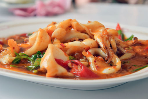 Image de 31 - Calamar sauce piquante